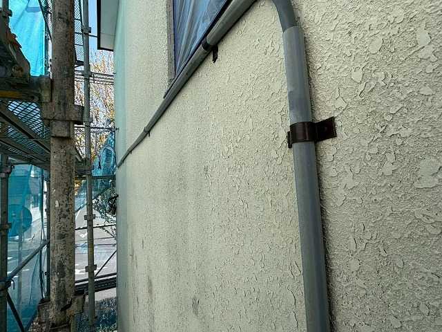 外壁近接の汚れ状態